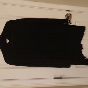 C Est 1946 22/24 Black Long Cardigan
